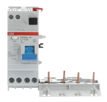 DDA204 AC 25A 300mA Blocco Differenziale 4P