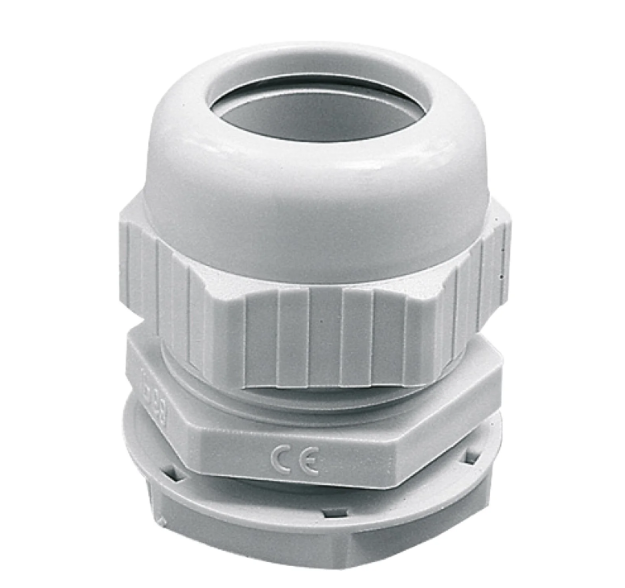 PRESSACAVO CON GHIERA PG 7 9 11 13 16 21 29 36 42 48 – GRIGIO