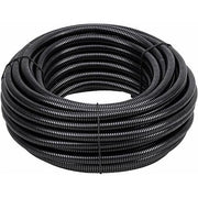 ECTC1516 TUBO CORRUGATO PVC 33212 Ø16 mm – 100 m – NERO