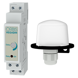 VEGADIN 230V CREPUSCOLAR.DIN2M