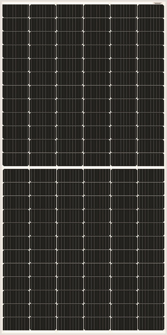 Modulo fotovoltaico monocristallino Amerisolar AS-7M144-HC half-cell