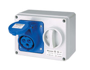 ELETTROCANALI Presa IOSBF con fondo IP65 220V 2P+T 16A - AC-LAP EC690911