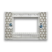ZEN Z2003B / Z2003N Supporto 3 moduli BIANCO / NERO