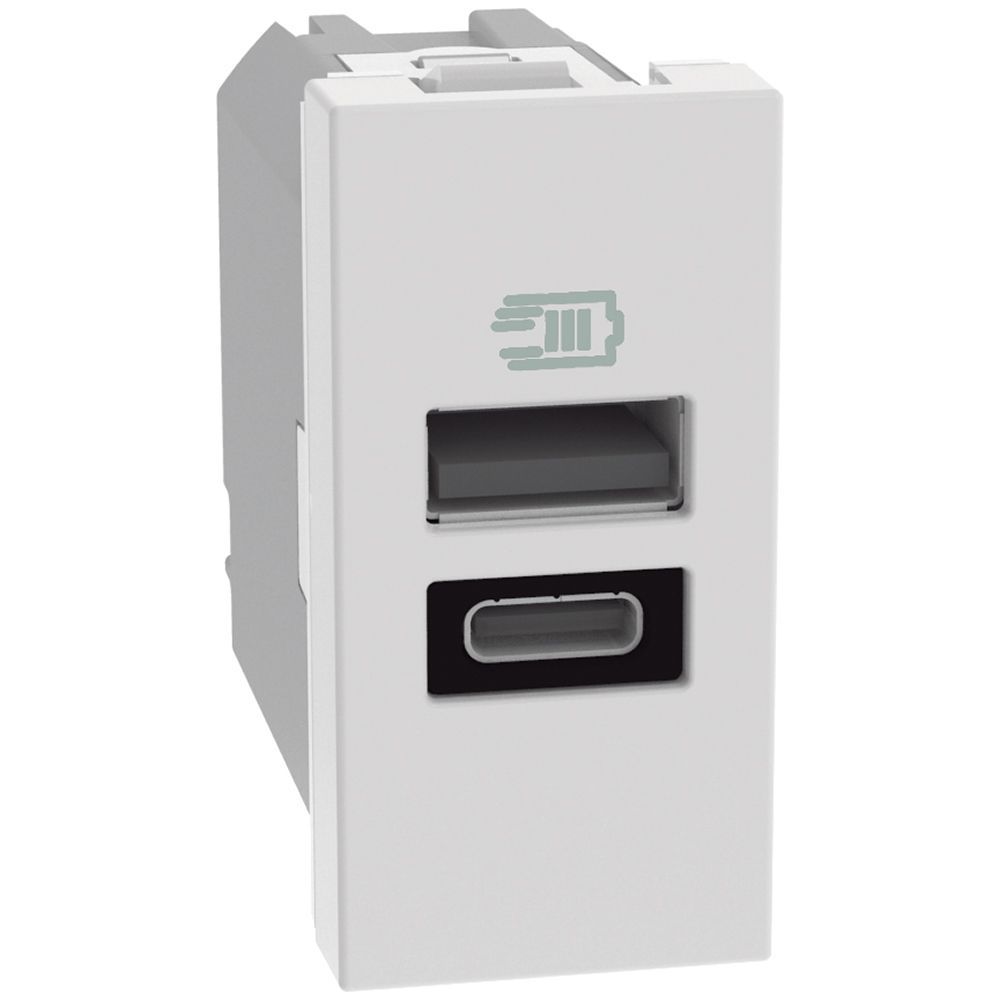 MatixGO - caricatore usb AC 1m bianco
