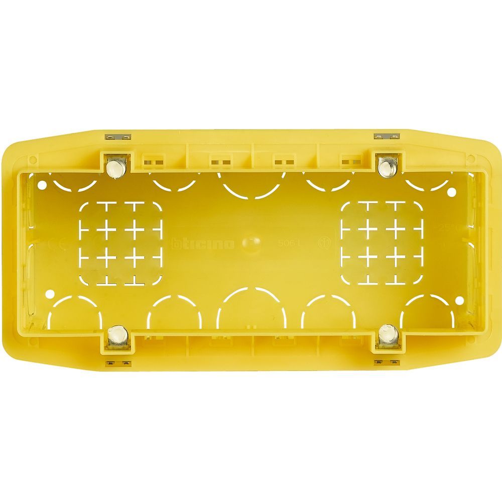 scatole - da incasso a 7/6 posti in linea